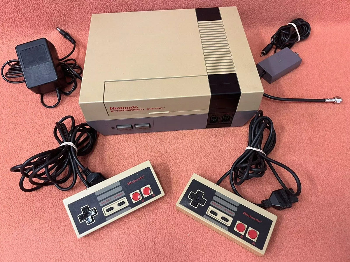 BUNDLE!! Nintendo NES + TV newest +games