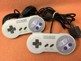 2 Super Nintendo Controllers