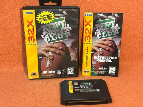 NFL Quarterback Club 32X Complete