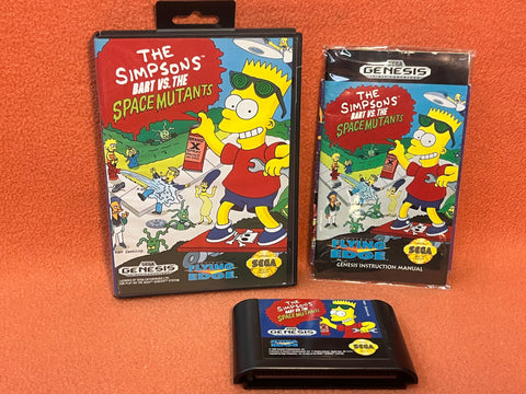 Simpsons Bart vs Space Mutants Complete