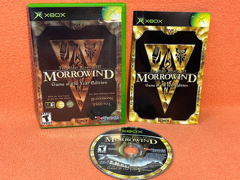 Elder Scrolls III Morrowind Game of the Year