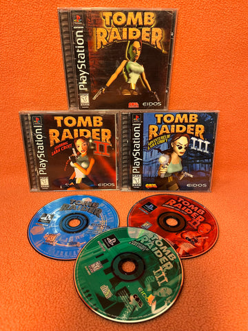 Tomb Raider 1 2 & 3