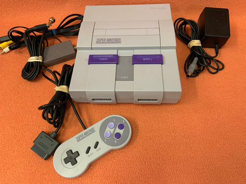 Super Nintendo SNES Console 1 Controller Bundle